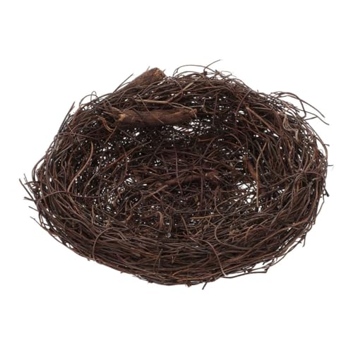 TOYZFRIENDY Handgewebtes Rattan Vogelhaus Ornament Natürliches Dekoratives Vogelnest für Osterbaum Vielseitige Rustikale Deko für Innen und Außenbereiche TOYZFRIENDY Handgewebtes Rattan Vogelhaus Ornament Natürliches Dekoratives Vogelnest für Osterbaum Vielseitige Rustikale Deko für Innen und Außenbereiche von TOYZFRIENDY