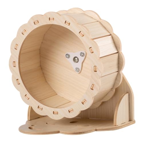 TOYZFRIENDY Holz Hamsterrad Leises Laufrad für Kleine Haustiere Wie Hamster Chinchillas Meerschweinchen Geräuscharmes Laufrad Haustiersport für Aktiven Kleintier Spaß TOYZFRIENDY Holz Hamsterrad Leises Laufrad für Kleine Haustiere Wie Hamster Chinchillas Meerschweinchen Geräuscharmes Laufrad Haustiersport für Aktiven Kleintier Spaß von TOYZFRIENDY