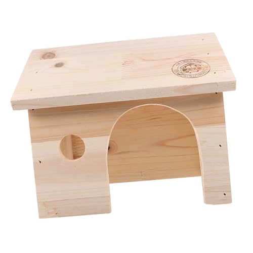 TOYZFRIENDY Holz Hideout für Kleine Rutin hühner und Kleintiere Robustes Hamsterhaus mit Kletterleiter Verschleißfestes Nest für Schutz Spiel und Ruhe für Käfige und Kleine Haustiere TOYZFRIENDY Holz Hideout für Kleine Rutin hühner und Kleintiere Robustes Hamsterhaus mit Kletterleiter Verschleißfestes Nest für Schutz Spiel und Ruhe für Käfige und Kleine Haustiere von TOYZFRIENDY