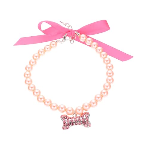 TOYZFRIENDY Hundehalsband Perlenkette Verstellbar für Kleine und Mittlere Hunde Katzen Komfortabel Sicher Modisch Geeignet für Alltag Party Weihnachten Hochzeit TOYZFRIENDY Hundehalsband Perlenkette Verstellbar für Kleine und Mittlere Hunde Katzen Komfortabel Sicher Modisch Geeignet für Alltag Party Weihnachten Hochzeit von TOYZFRIENDY