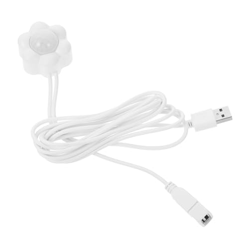 TOYZFRIENDY Intelligenter Haustier wasserspender Sensor mit Infrarot erkennung USB anschluss Energiesparender Automatischer Wasserfluss Verstellbarer Halter Geeignet für Katzen von TOYZFRIENDY