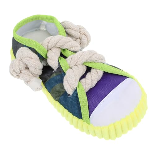 TOYZFRIENDY Interaktives Hundespielzeug Schuhe Form Robustes Bissfestes Kauspielzeug mit Quietschfunktion für Kleine und Mittelgroße Hunde Strapazierfähiges Welpen Busy Toy für Indoor und TOYZFRIENDY Interaktives Hundespielzeug Schuhe Form Robustes Bissfestes Kauspielzeug mit Quietschfunktion für Kleine und Mittelgroße Hunde Strapazierfähiges Welpen Busy Toy für Indoor und von TOYZFRIENDY