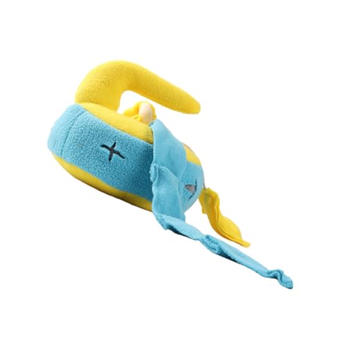 TOYZFRIENDY Interaktives Hundespielzeug aus Langlebigem Polar Fleece Abriebfestes Schnüffelbares Treat Toy für Kleine und Große Hunde Fördert Intelligenz und Spielerische Beschäftigung Blau von TOYZFRIENDY