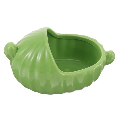 TOYZFRIENDY Keramik Hamster Badewanne Grün Kleines Haustier Sandbad für Meerschweinchen Gerbil und Kaninchen Langlebiges Keramisches Badezimmer Einfach zu Reinigen und Geeignet für Tägliche TOYZFRIENDY Keramik Hamster Badewanne Grün Kleines Haustier Sandbad für Meerschweinchen Gerbil und Kaninchen Langlebiges Keramisches Badezimmer Einfach zu Reinigen und Geeignet für Tägliche von TOYZFRIENDY