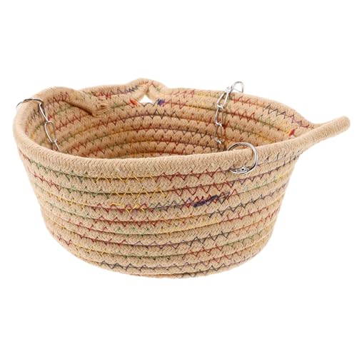 TOYZFRIENDY Kleines Hamster hängemattenbett aus Warmem Baumwollstoff Schützendes Nager schlafzubehör für Meerschweinchen Ratten und Kaninchen Einfach im Käfig zu Befestigen Gemütliches von TOYZFRIENDY