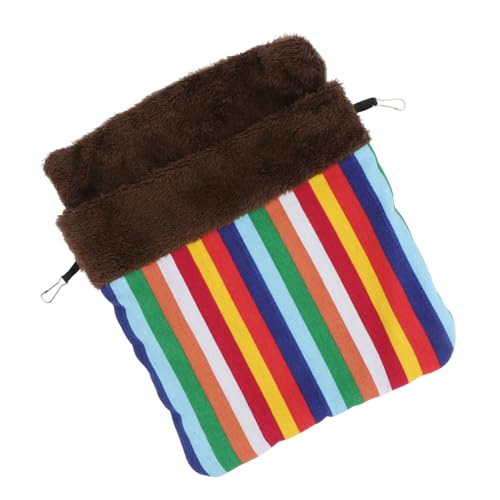TOYZFRIENDY Kleines Haustier Schlafsack Hängende Kuschelhöhle für Hamster und Eichhörnchen Warmes Strapazierfähiges Nest Waschbar und Langlebig für Indoor Kleintiergehege TOYZFRIENDY Kleines Haustier Schlafsack Hängende Kuschelhöhle für Hamster und Eichhörnchen Warmes Strapazierfähiges Nest Waschbar und Langlebig für Indoor Kleintiergehege von TOYZFRIENDY