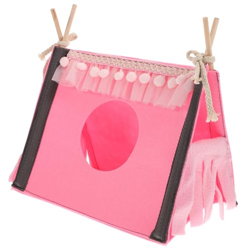 TOYZFRIENDY Kleines Warmes Nagerhäuschen für Kaninchen und Meerschweinchen Gemütliches Versteck und Schlafplatz Komfortables Material für Kleine Haustiere Portabel und Komfortabel für Kalte TOYZFRIENDY Kleines Warmes Nagerhäuschen für Kaninchen und Meerschweinchen Gemütliches Versteck und Schlafplatz Komfortables Material für Kleine Haustiere Portabel und Komfortabel für Kalte von TOYZFRIENDY