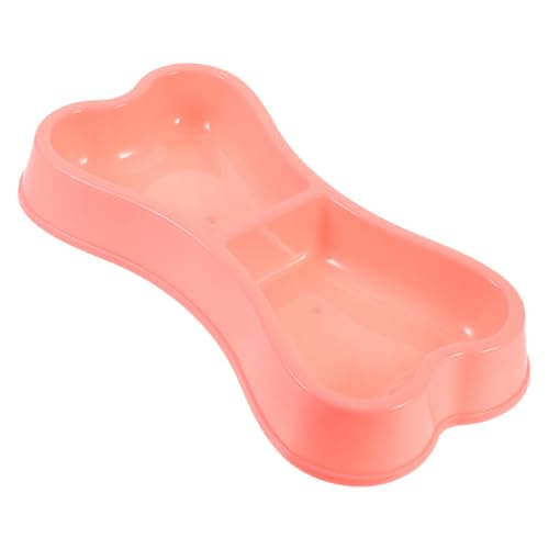 TOYZFRIENDY Knochenförmiger Doppelter Futternapf aus Bpa Freiem PP für Katzen und Hunde rutschfest mit Stabilem Boden Leicht zu Reinigen Praktische Fress und Wasserschale für Innenbereich Rosa TOYZFRIENDY Knochenförmiger Doppelter Futternapf aus Bpa Freiem PP für Katzen und Hunde rutschfest mit Stabilem Boden Leicht zu Reinigen Praktische Fress und Wasserschale für Innenbereich Rosa von TOYZFRIENDY