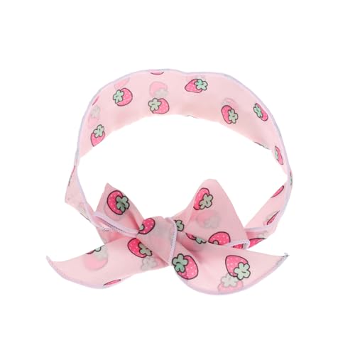 TOYZFRIENDY Kühlendes Hundehalsband mit Eisperlen Leichte Tragbare Kühlwickel Hitzebeständiges Faltbares Halstuch für Haustiere Atmungsaktiv Modisches Sommer Accessoire Rosa von TOYZFRIENDY