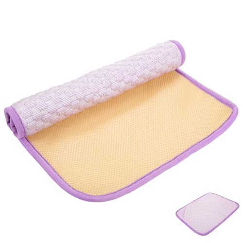 TOYZFRIENDY Kühlmatte für Haustiere Atmungsaktive Faltbare Kühlunterlage für Kleine Hunde Katzen Hamster und Kaninchen Leicht zu Reinigen und Platzsparend für Sommer und Reisen von TOYZFRIENDY