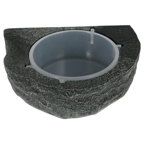 TOYZFRIENDY Magnetischer Reptilien Wassernapf Felsdesign Wasserschale mit Glatten Kanten Sicher für Gecko Eidechsen Chamäleons Terrarium Zubehör Praktische Wasserversorgung TOYZFRIENDY Magnetischer Reptilien Wassernapf Felsdesign Wasserschale mit Glatten Kanten Sicher für Gecko Eidechsen Chamäleons Terrarium Zubehör Praktische Wasserversorgung von TOYZFRIENDY