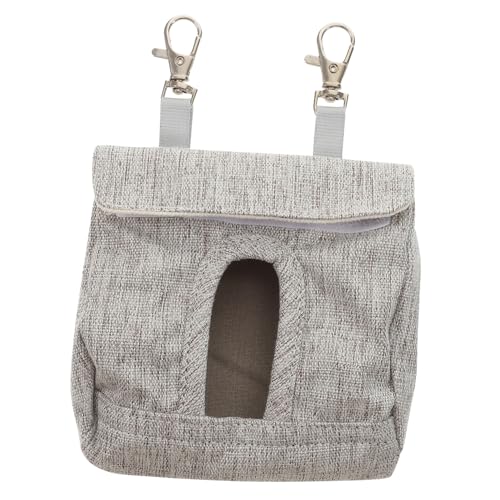 TOYZFRIENDY Meerschweinchen Futtertasche mit Fenster Robustes Stoffmaterial Praktischer Heufutterspender für Kleine Haustiere Einfache Reinigung Platzsparende Aufbewahrung von TOYZFRIENDY