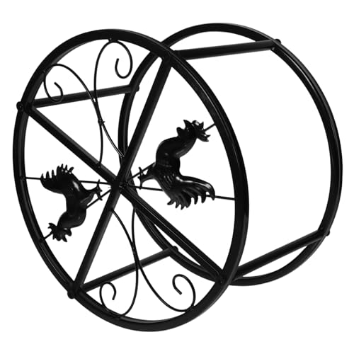 TOYZFRIENDY Metallständer für Hühnerfutter und Tränke Robuster Metallhalter mit Stabilem Rundrohrrahmen Erhöhter Futternapfhalter für Geflügel und Haustiere Langlebiger Futterständer für von TOYZFRIENDY