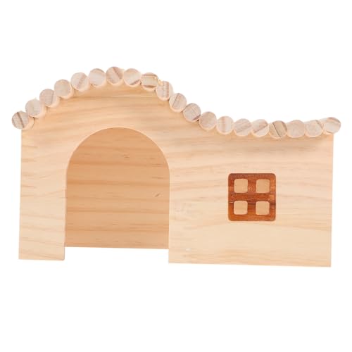 TOYZFRIENDY Natürliches Hamsterversteck aus Holz Mittlere Gemütliches Versteckhaus für Hamster und Igel Sichere Rückzugsmöglichkeit und Ansprechendes Aktivitätszentrum für Kleine Haustiere TOYZFRIENDY Natürliches Hamsterversteck aus Holz Mittlere Gemütliches Versteckhaus für Hamster und Igel Sichere Rückzugsmöglichkeit und Ansprechendes Aktivitätszentrum für Kleine Haustiere von TOYZFRIENDY