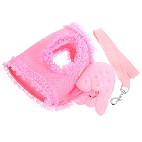 TOYZFRIENDY Niedriges Gewicht Atmungsaktives Pet Harness mit Schutz Design Verstellbares Katzen und Hundegeschirr Langlebiger Brustschutz Komfortabel und Leicht zu Reinigen von TOYZFRIENDY