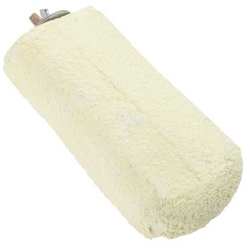 TOYZFRIENDY Papageien Sitzstange Kauspielzeug aus Langlebigem Material Stabiler Standfuß rutschfest Vogel Käfig zum Kauen für Wellensittiche und Papageien von TOYZFRIENDY