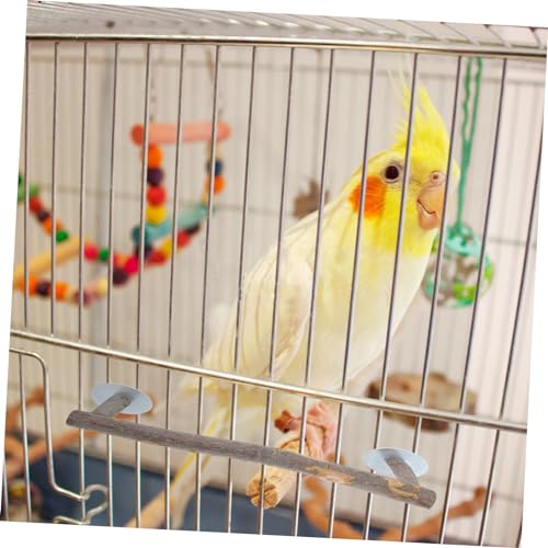 TOYZFRIENDY Parrot Holz Sitzstange U Förmig Stabiles Vogel Futter und Wasserschalen Halter Naturbelassenes Holz Einfach zu Montieren Geeignet für Kleine und Mittelgroße Papageien Vogelkäfig TOYZFRIENDY Parrot Holz Sitzstange U Förmig Stabiles Vogel Futter und Wasserschalen Halter Naturbelassenes Holz Einfach zu Montieren Geeignet für Kleine und Mittelgroße Papageien Vogelkäfig von TOYZFRIENDY