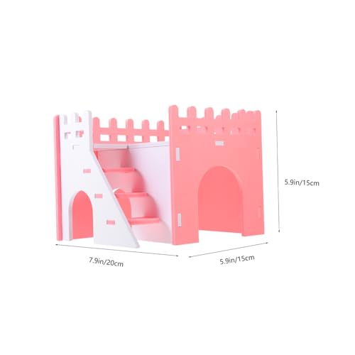 TOYZFRIENDY Praktisches Hamsterhaus aus Farbigem Vollholz Kleines Nagetierversteck für Hamster Chinchilla und Meerschweinchen Gemütliche Rückzugsvilla Ausruhen Robustes Nagerhaus TOYZFRIENDY Praktisches Hamsterhaus aus Farbigem Vollholz Kleines Nagetierversteck für Hamster Chinchilla und Meerschweinchen Gemütliche Rückzugsvilla Ausruhen Robustes Nagerhaus von TOYZFRIENDY