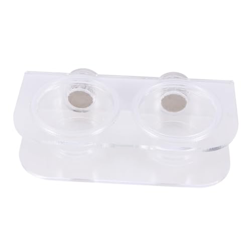 TOYZFRIENDY Reptilien Futternapf mit Kleinen Magnetischen Acrylschalen Stabiler Reptile Feeder für Schildkröten Echsen Frösche Leicht zu Reinigen Vielseitig für Terrarium Zubehör TOYZFRIENDY Reptilien Futternapf mit Kleinen Magnetischen Acrylschalen Stabiler Reptile Feeder für Schildkröten Echsen Frösche Leicht zu Reinigen Vielseitig für Terrarium Zubehör von TOYZFRIENDY