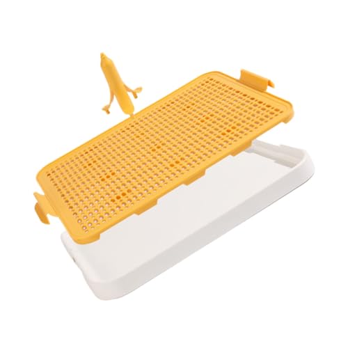 TOYZFRIENDY Robustes Hundetöpfchen mit Dickem Abgerundeten Kanten und Leicht Abnehmbarem Hygienisches Urin tablett für Welpen und Haustiere Praktisches Hundetoilette zubehör für Haushalt TOYZFRIENDY Robustes Hundetöpfchen mit Dickem Abgerundeten Kanten und Leicht Abnehmbarem Hygienisches Urin tablett für Welpen und Haustiere Praktisches Hundetoilette zubehör für Haushalt von TOYZFRIENDY