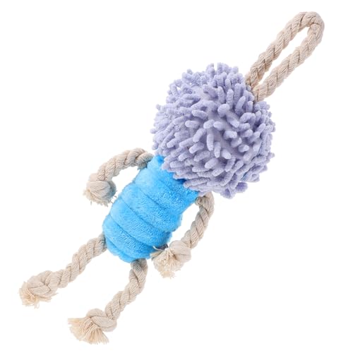 TOYZFRIENDY Squeaky Hundezugseil Interaktives Hundespielzeug für Welpen und Hunde Verschiedene zum Ziehen und Kauen für Drinnen und Draußen von TOYZFRIENDY