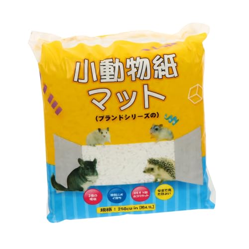 TOYZFRIENDY Staubfreie Saugfähige Pet Paper Bedding mit Geruchsentfernung Weiches Hamsterstreu für Nager Wie Kaninchen Meerschweinchen Chinchilla als Ersatz für Sägemehl und Holzspäne von TOYZFRIENDY