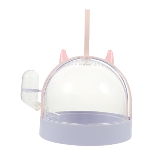 TOYZFRIENDY Tragbarer Hamster Tragekäfig mit Atmungsaktivem Design Bruchsicherem Material und Praktischem Griff für Kleine Haustiere Unterwegs und Sichere Außenhaltung von TOYZFRIENDY