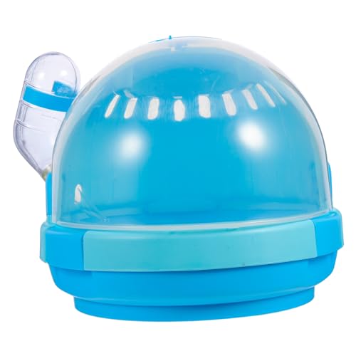 TOYZFRIENDY Tragbarer Papageienkäfig mit Weichem Nestpad Atmungsaktives Haustier transportgehäuse für Kleine Vögel und Kleintiere Sichere Langlebige Handtasche für Zufällige Farbe von TOYZFRIENDY