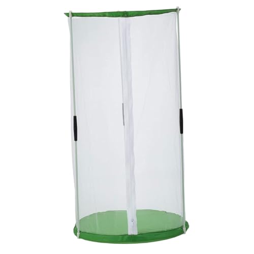 TOYZFRIENDY Transparenter Zylindrischer Schmetterlingskäfig mit Netzgehege Tragbarer Beobachtungskäfig für Insektenzucht und Forschung Wiederverwendbar Leicht und Sicher für Garten von TOYZFRIENDY