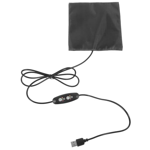 TOYZFRIENDY USB heizmatte für Haustiere mit Temperaturregelung Sicher und Wiederverwendbar Tragbares Heizkissen für Hamster Kaninchen Vögel und Nager für kalte Tage und Ganzjährig Nutzbar von TOYZFRIENDY