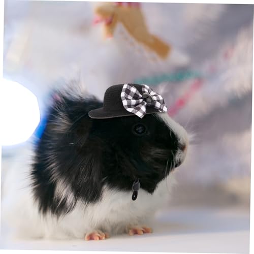 TOYZFRIENDY Verstellbarer Mini Haustierhut für Kleine Tiere Niedliche Teiliges in Kostüm Accessoires für Hamster Mäuse für Halloween und Party von TOYZFRIENDY