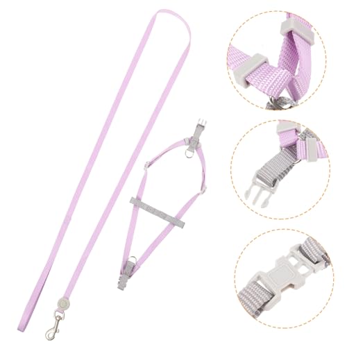 TOYZFRIENDY Verstellbares Hundegeschirr und Leine Set mit Doppelt D förmigen Metallringen Langlebig und Robust Modisch Farbig Einhandbedienung für Kleine und Große Hunde Beim Spaziergang TOYZFRIENDY Verstellbares Hundegeschirr und Leine Set mit Doppelt D förmigen Metallringen Langlebig und Robust Modisch Farbig Einhandbedienung für Kleine und Große Hunde Beim Spaziergang von TOYZFRIENDY