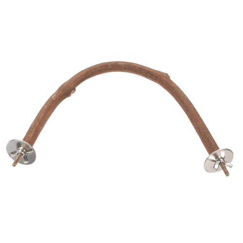 TOYZFRIENDY Vogelkäfig Sitzstange mit Robustem Material Installieren Pfotenschleifspielzeug für Kleine Vögel Wie Wellensittiche Papageien Nymphensittiche zum Stehen von TOYZFRIENDY