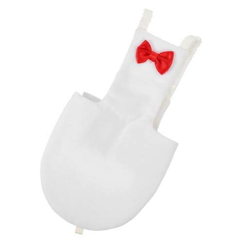 TOYZFRIENDY Wiederverwendbare Vogelwindel mit Verstellbarem Gurt Niedliches Papageien Kostüm aus Atmungsaktivem Material Geeignet für Wellensittiche Nymphensittiche und Kleine Ziervögel von TOYZFRIENDY