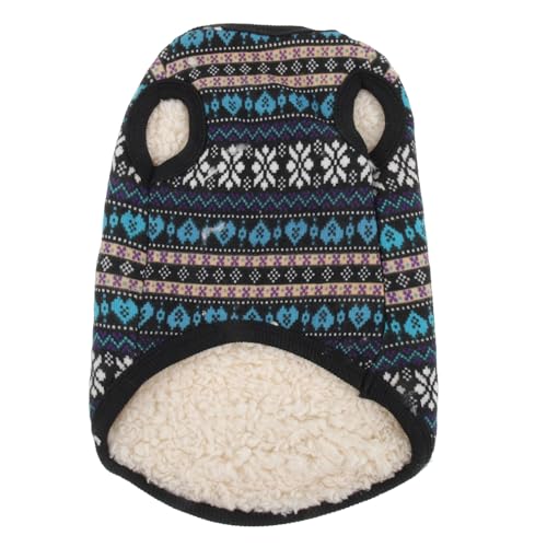TOYZFRIENDY Wintermantel Hundepullover mit Turtleneck Warm Gefüttert für Kleine und Mittelgroße Hunde Geeignet für Spaziergänge Joggen und Outdoor Aktivitäten im Herbst und von TOYZFRIENDY