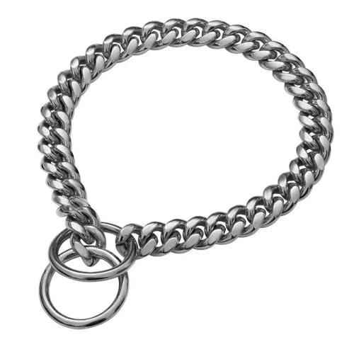 TPIONEER Goldfarbenes Hundehalsband Lea Edelstahl Enaved Hundekette Golden Pet Mittelgroße bis große Hunde P Kette Walking Dogs TPIONEER Goldfarbenes Hundehalsband Lea Edelstahl Enaved Hundekette Golden Pet Mittelgroße bis große Hunde P Kette Walking Dogs von TPIONEER