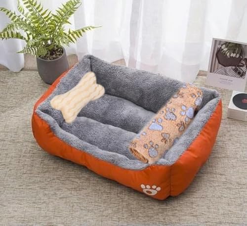 TPIONEER Großes Hundebett für Haustiere, warmes Haus, bonbonfarbenes quadratisches Nest, Haustierzwinger für kleine, mittelgroße und große Hunde, Katzen, Welpen, Hundekörbe in Übergröße TPIONEER Großes Hundebett für Haustiere, warmes Haus, bonbonfarbenes quadratisches Nest, Haustierzwinger für kleine, mittelgroße und große Hunde, Katzen, Welpen, Hundekörbe in Übergröße von TPIONEER