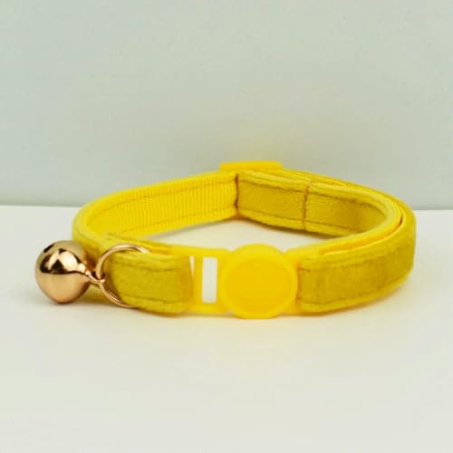 TPIONEER Katzenhalsband mit Schleife, verstellbar, Sicherheitshalsband für Haustiere, Samt, verhindert Ersticken der Katze TPIONEER Katzenhalsband mit Schleife, verstellbar, Sicherheitshalsband für Haustiere, Samt, verhindert Ersticken der Katze von TPIONEER