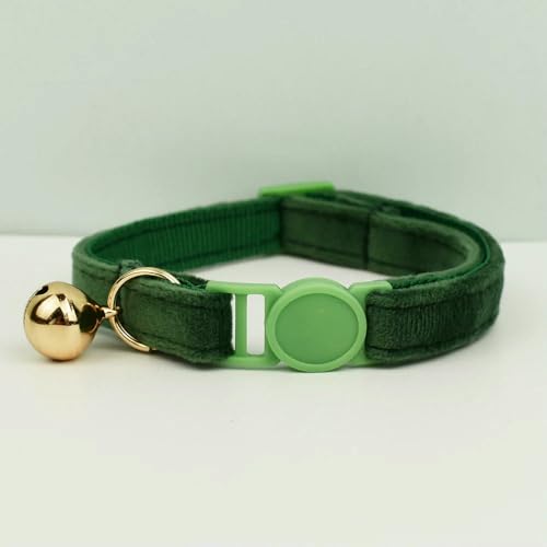 TPIONEER Katzenhalsband mit Schleife, verstellbar, Sicherheitshalsband für Haustiere, Samt, verhindert Ersticken der Katze TPIONEER Katzenhalsband mit Schleife, verstellbar, Sicherheitshalsband für Haustiere, Samt, verhindert Ersticken der Katze von TPIONEER