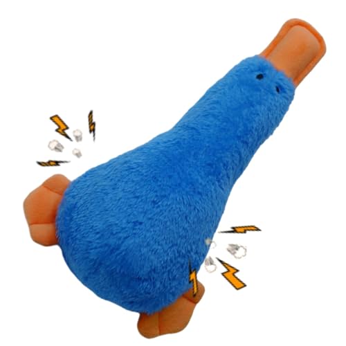 TQEBWUS Gefüllte Ente Plüsch-Hundespielzeug - Plüsch Quietschendes Hundespielzeug - Haustierspielzeug, sicheres Welpenspielzeug für Spielzeit, Training, Haustiere TQEBWUS Gefüllte Ente Plüsch-Hundespielzeug - Plüsch Quietschendes Hundespielzeug - Haustierspielzeug, sicheres Welpenspielzeug für Spielzeit, Training, Haustiere von TQEBWUS
