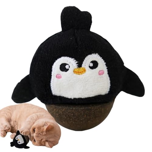 TQEBWUS Interaktives Katzenspielzeug, Pinguin, für den Innenbereich, Katzenspielzeug, Plüsch, Kätzchen, interaktives Katzenspielzeug für kleine Katzen TQEBWUS Interaktives Katzenspielzeug, Pinguin, für den Innenbereich, Katzenspielzeug, Plüsch, Kätzchen, interaktives Katzenspielzeug für kleine Katzen von TQEBWUS