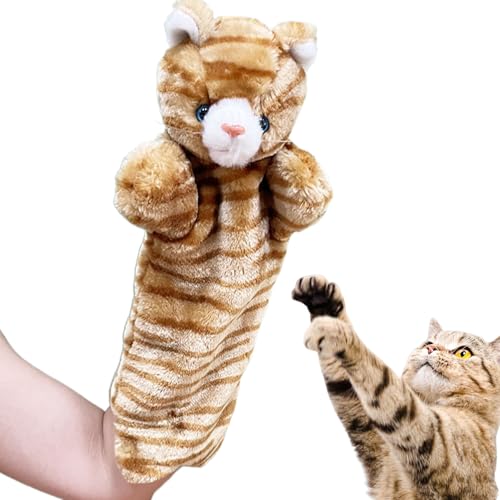 TQEBWUS Katzen Spielzeug Handpuppe - Interaktives Katzen Spielzeug Handpuppe - Interaktives Spiel Für Geistige Anregung Und Bewegung Drinnen von TQEBWUS