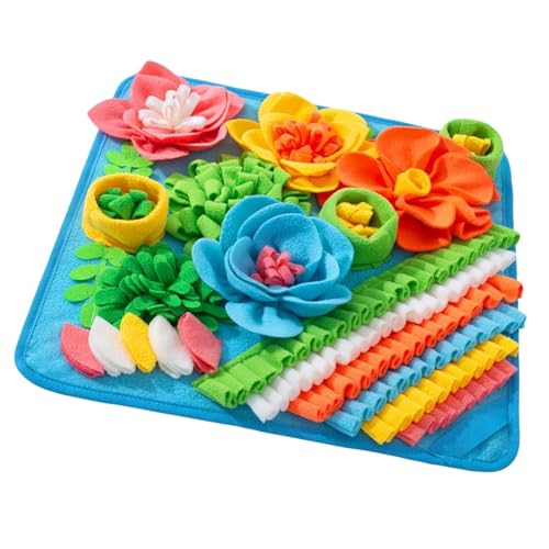 TQEBWUS Pet Sniffing Mat - Puppy Mental Stimulation Toys - Dog Snuffling Pads for Mental Stimulation and Enrichment, Interactive Toys for Dogs TQEBWUS Pet Sniffing Mat - Puppy Mental Stimulation Toys - Dog Snuffling Pads for Mental Stimulation and Enrichment, Interactive Toys for Dogs von TQEBWUS