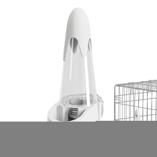 TQEBWUS Vogel-Wasserspender,Automatischer Futterautomat Für Vogelkäfig | Wasserversorgung Für Kleinere Und Mittlere Vogelarten Wie Wellensittich Ara Kanarienvogel Nymphensittich von TQEBWUS
