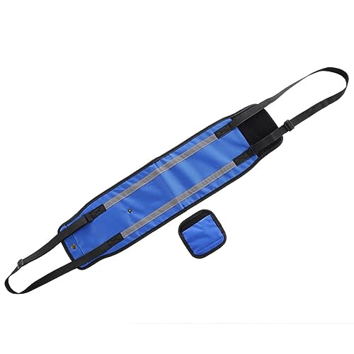 Dog Lift Harness Adjustable Dog Sling for Dogs,Portable Dog Sling,Hip Support Harness to Help Lift Rear for Canine,Up and Down Stairs (Color : Blue, Size : S) von TQQEPOOL
