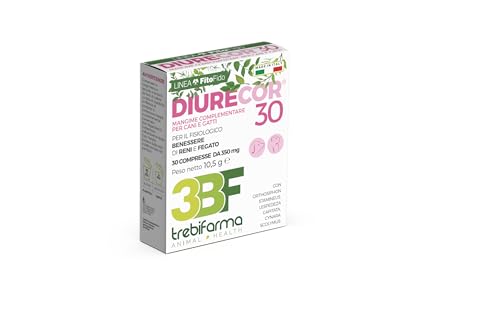 Diurecor – 3BF – Ergänzungsfutter in Tabletten für Hunde/Katzen – Nieren-/Urologische Unterstützung – 10 g – Trebifarma Diurecor – 3BF – Ergänzungsfutter in Tabletten für Hunde/Katzen – Nieren-/Urologische Unterstützung – 10 g – Trebifarma von Trebifarma