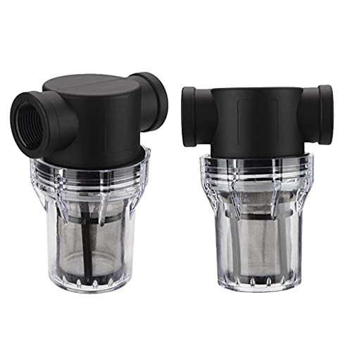TRFVDVERD 1 Stück 1/2'' 3/4'' 1'' Verunreinigungsfilter for die Gartenbewässerung - Langlebiges Maschensieb for effektive Wasserfiltration(1'' 80 mesh) von TRFVDVERD