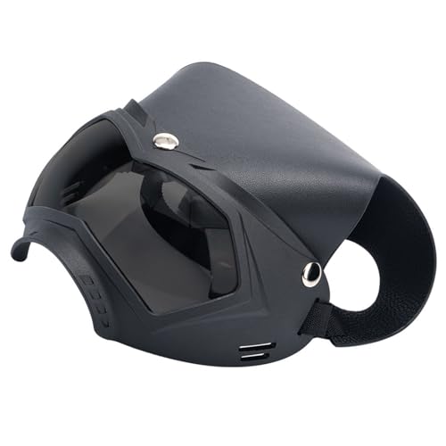 Pet Shades Hundebrille für schwere Schneeregion mit verstellbarem Riemen, leicht zu tragen, für Sport, Reisen, stilvolle Haustiermütze Pet Shades Hundebrille für schwere Schneeregion mit verstellbarem Riemen, leicht zu tragen, für Sport, Reisen, stilvolle Haustiermütze von TRHEEE