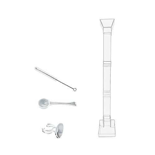 TRHEEE 1 Set Aquarium-Futternapf für Garnelen, transparente Garnelentopf von TRHEEE