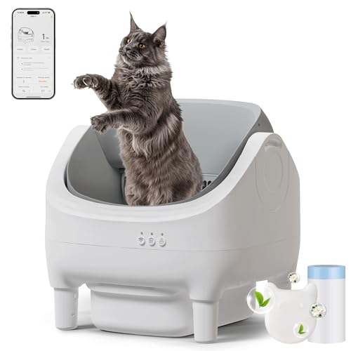TRIUMPHKEY Oben offene Katzenklo selbstreinigend Katzentoilette XXL TRIUMPHKEY Oben offene Katzenklo selbstreinigend Katzentoilette XXL von TRIUMPHKEY